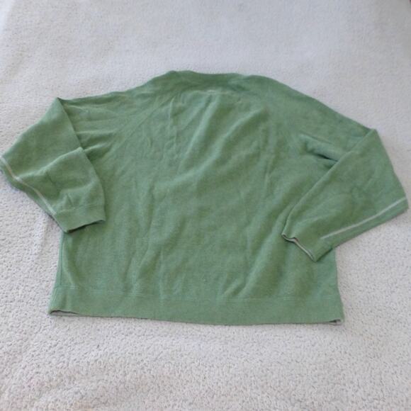Tommy Bahama Sweater Mens XL Green Reversible Pullover Outdoor Hiking - Picture 2 of 9